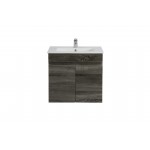 Berge Dark Grey Wall Hung 600 Cabinet Only